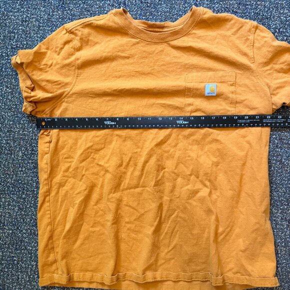 Carhartt Loose Fit Pocket T-Shirt Orange Men’s 1X - Picture 5 of 6